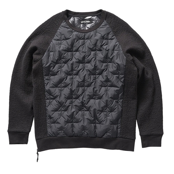 Holden Down Crew Sweater Jet Black