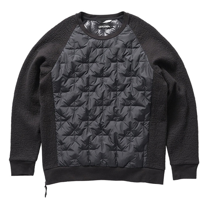Holden Down Crew Sweater Jet Black