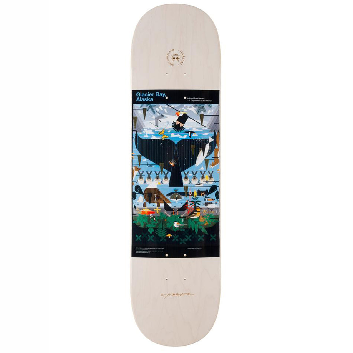 Habitat Harper Glacier Bay 8.125 Skateboard Deck