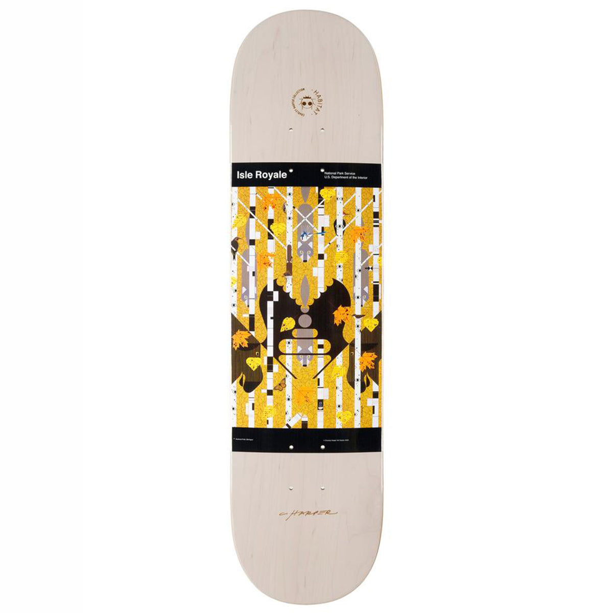 Habitat Harper Isle Royale 8.0 Skateboard Deck