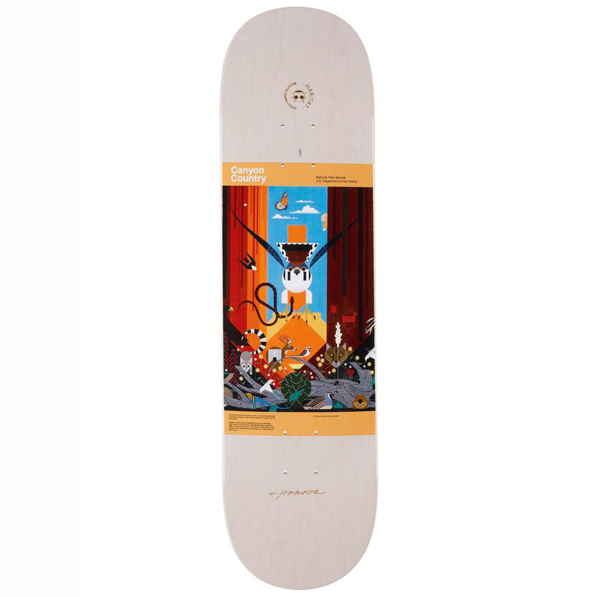 Habitat Harper Canyon Country 8.25 Skateboard Deck