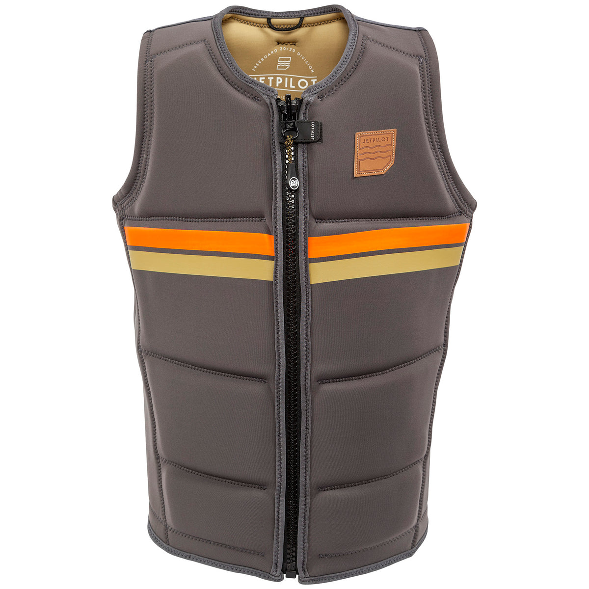 Jetpilot Freeboard Comp Wake Vest 2021 Charcoal