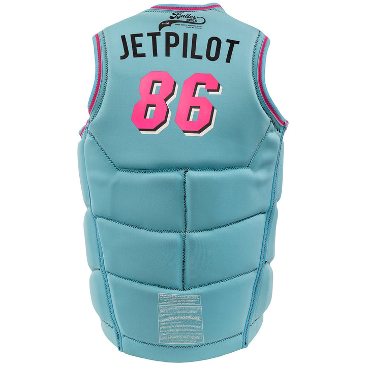 Jetpilot Bonifay Baller Neo Comp Wake Vest 2022 Black