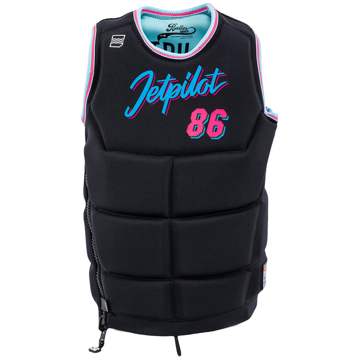 Jetpilot Bonifay Baller Neo Comp Wake Vest 2022 Black