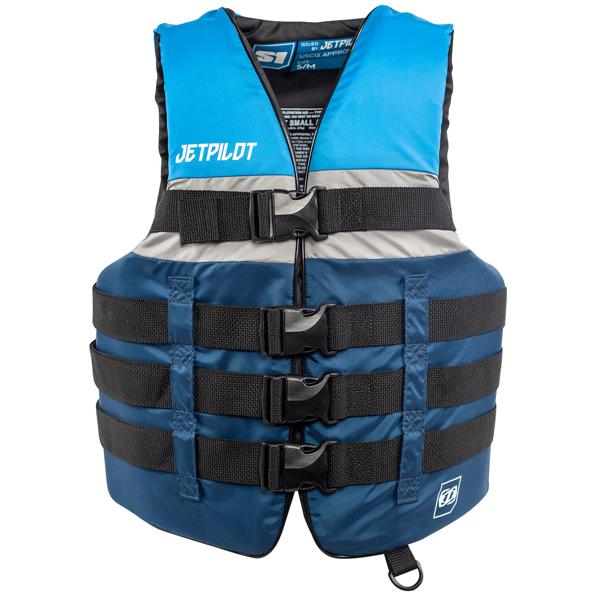 Jetpilot S1 Nylon CGA Wake Vest 2022 Blue