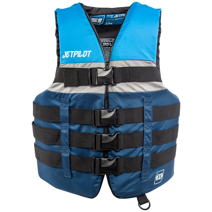 Jetpilot S1 Nylon CGA Wake Vest 2022 Blue