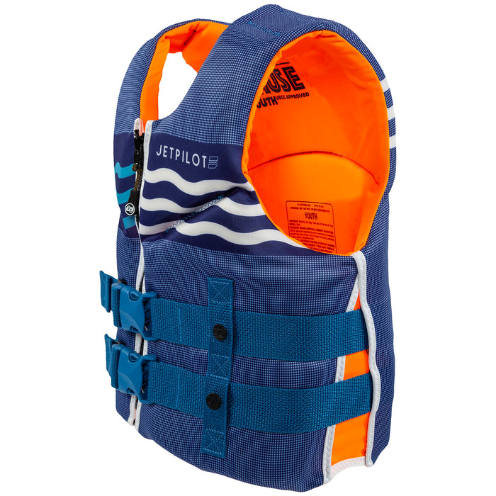 Jetpilot Cause Neo CGA Wake Vest - Kids' 2022 Blue