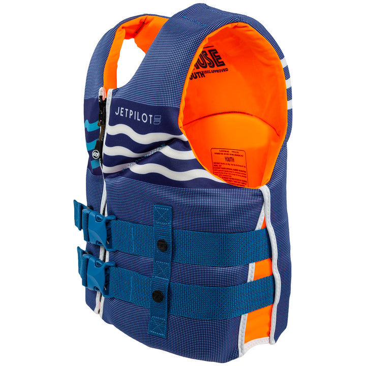 Jetpilot Cause Neo CGA Wake Vest - Kids' 2022 Blue