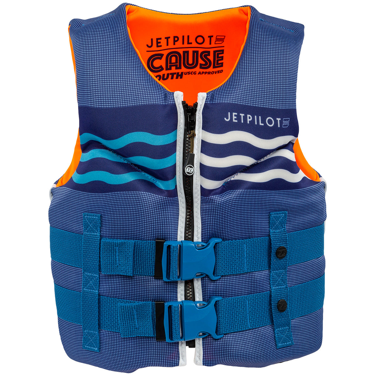 Jetpilot Cause Neo CGA Wake Vest - Kids' 2022 Blue
