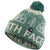The North Face Fair Isle Beanie Laurel Wreath Green/Gardenia White