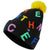 The North Face Ski Tuke Beanie - Kids' TNF Black/Chlorophyll Green