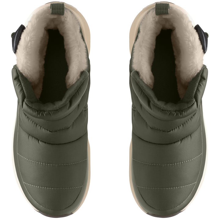 The North Face Thermoball Pull-On Boots - Women's New Taupe Green/Vintage White