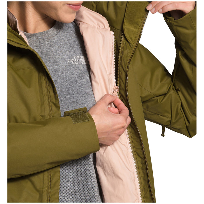 The North Face Clementine Triclimate Jacket - Women's Fir Green/Morning Pink