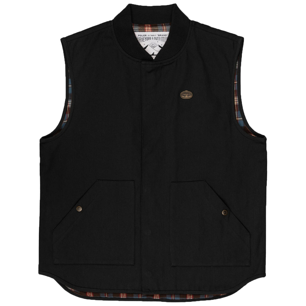 Poler Bishop Sleeveless Jacket - Men's Black