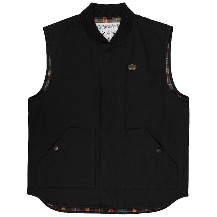 Poler Bishop Sleeveless Jacket - Men's Black