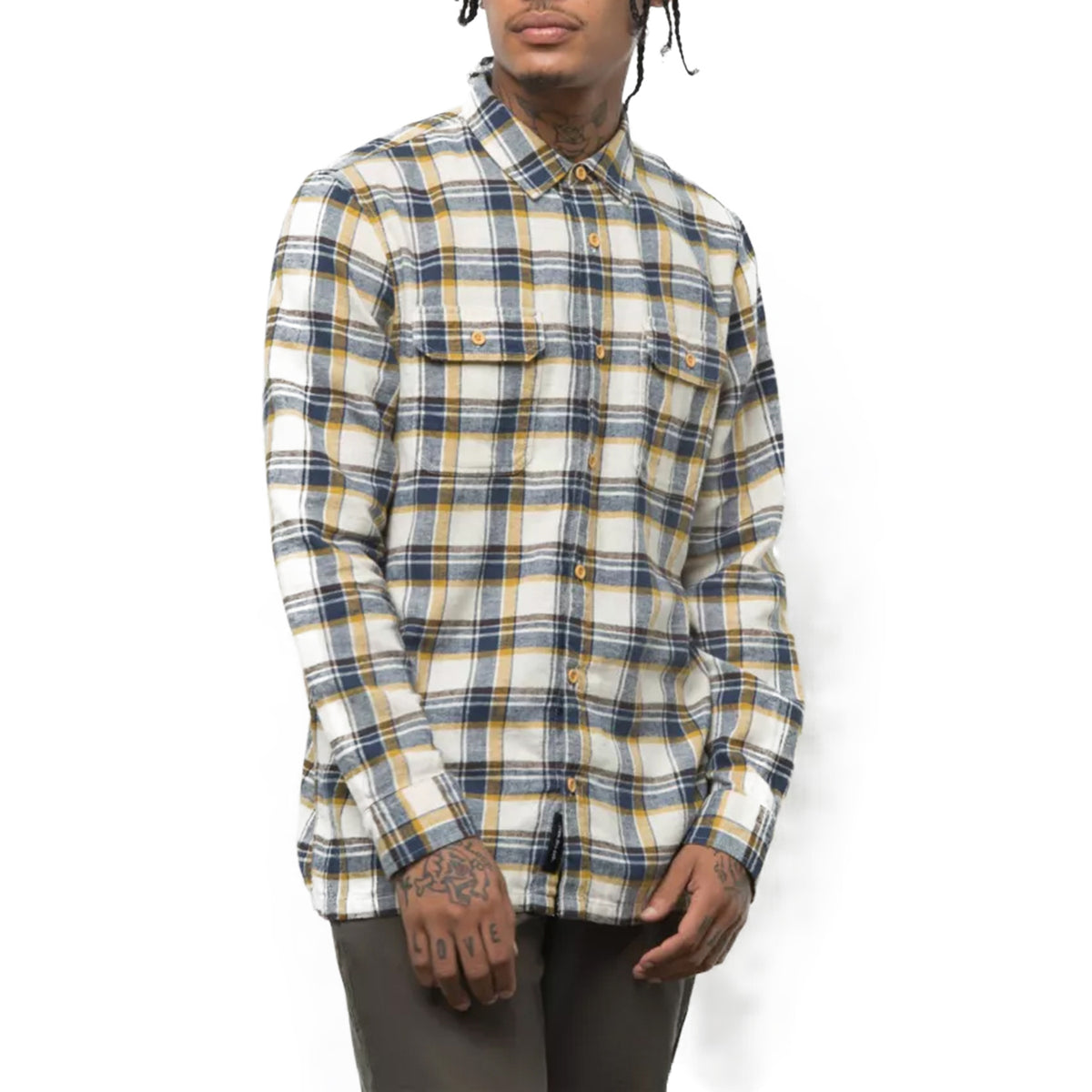 Vans Bloomfield Long-Sleeve Shirt - Men's Natural