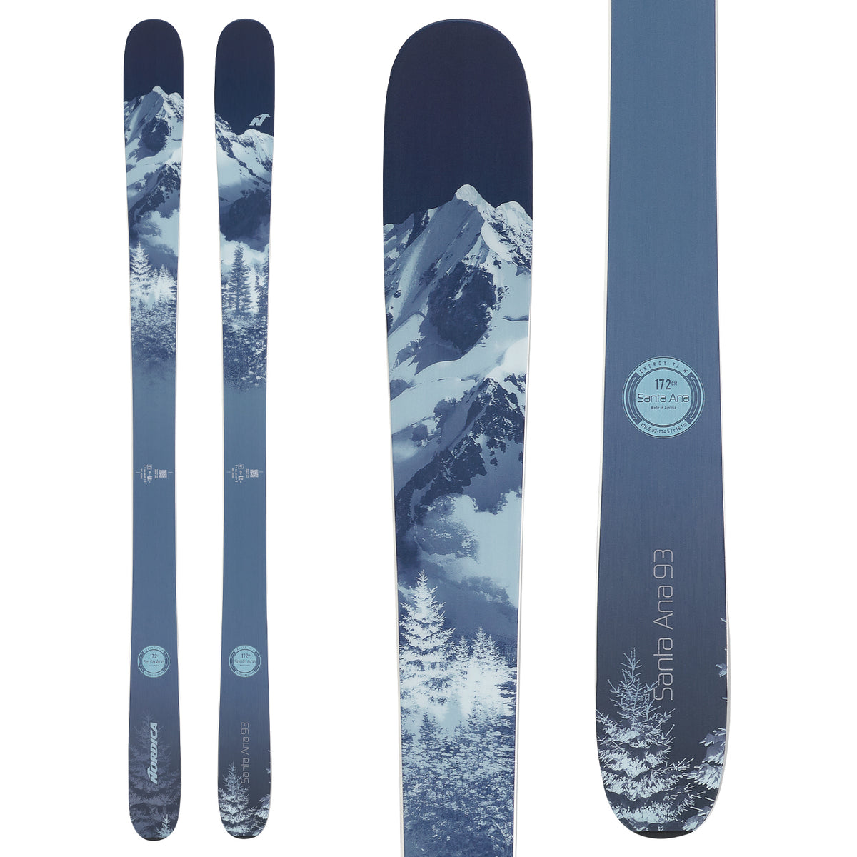Nordica Santa Ana 93 Skis - Women's 2022