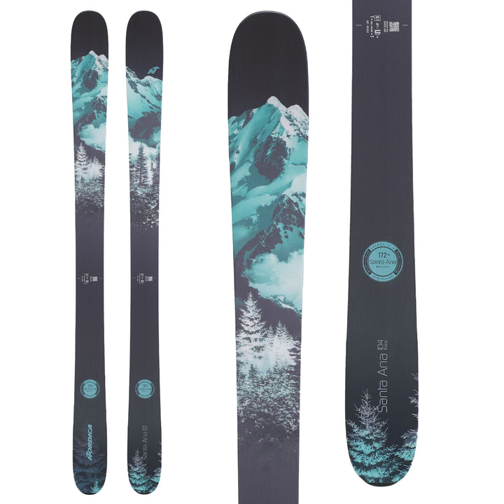 Nordica Santa Ana 104 Free Skis - Women's 2022