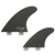 True Ames Tyler Warren FCS Quad Fin Set Smoke Hexcore