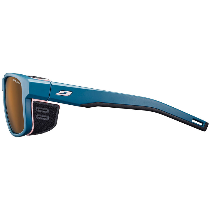 Julbo Shield M Reactiv Sunglasses Blue/Pink - Reactiv High Mountain 2-4