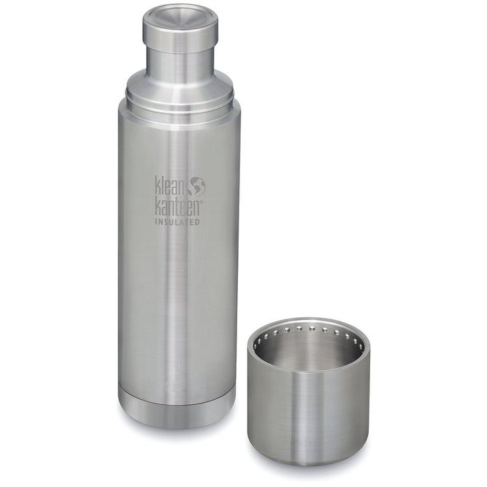 Klean Kanteen TKPro Insulated Bottle - 1L Brushed Stainless