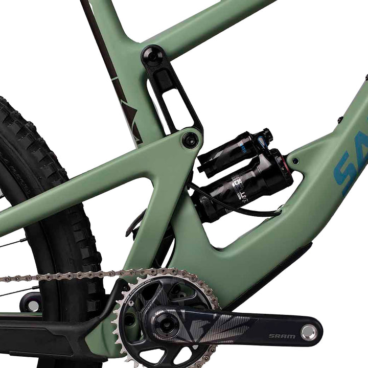 Santa Cruz Bicycles Bronson A S Complete Mountain Bike 2021 Olive