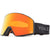 Von Zipper Capsule Low Bridge Fit Goggles Black Satin/Wild Fire Chrome