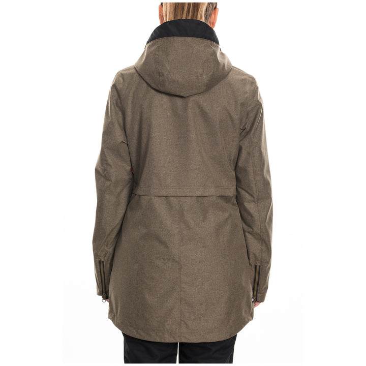 686 Cascade Shell Jacket - Women's Khaki Melange