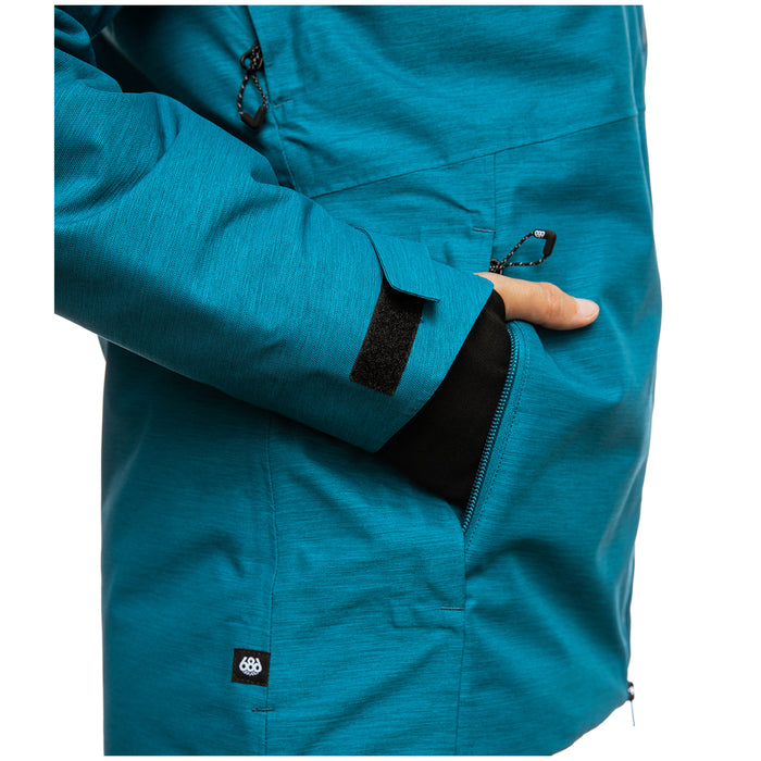 686 GLCR Hydra Insulated Jacket - Women's Dark Lagoon Heather
