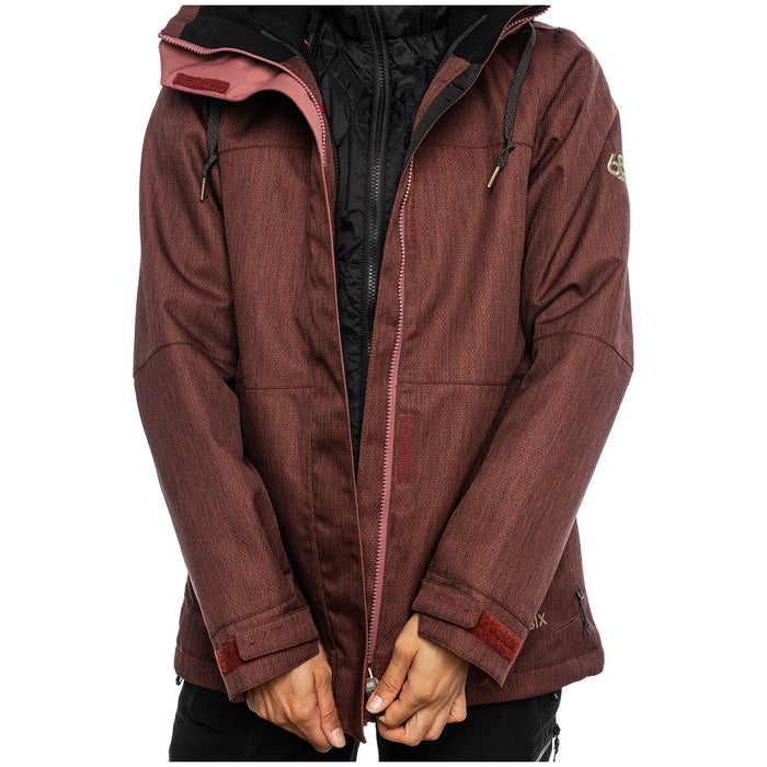 686 SMARTY 3-in-1 Spellbound Jacket - Women's Desert Rose Diamond Texture