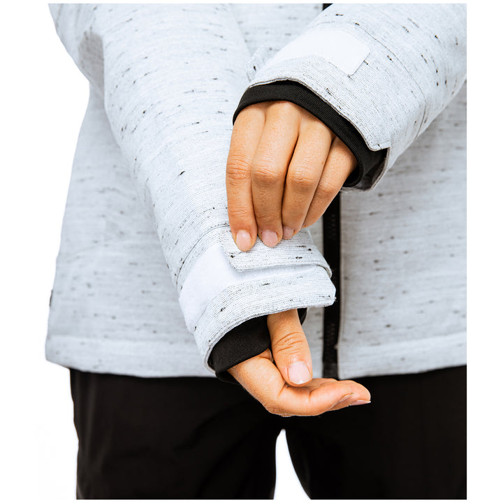 686 Rumor Insulated Jacket - Women's White Slub