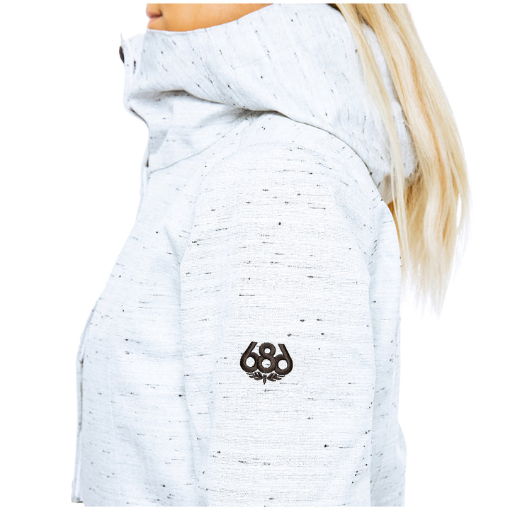 686 Rumor Insulated Jacket - Women's White Slub