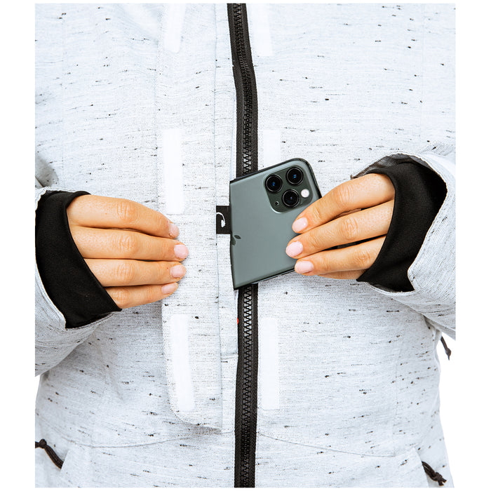 686 Rumor Insulated Jacket - Women's White Slub