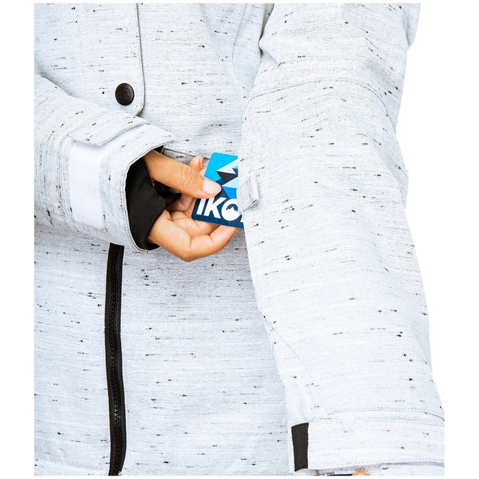 686 Rumor Insulated Jacket - Women's White Slub