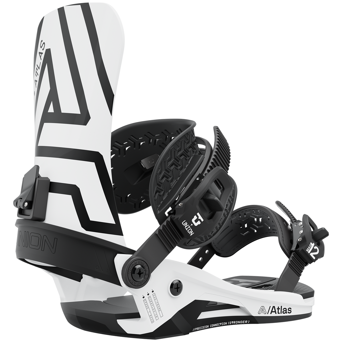 Union Atlas Snowboard Bindings 2022 White