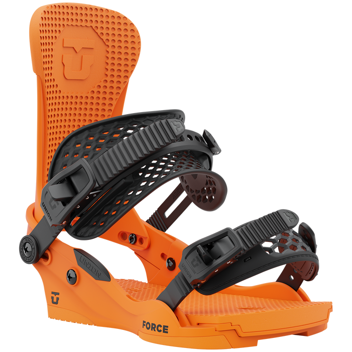 Union Force Snowboard Bindings 2022 Flo. Orange