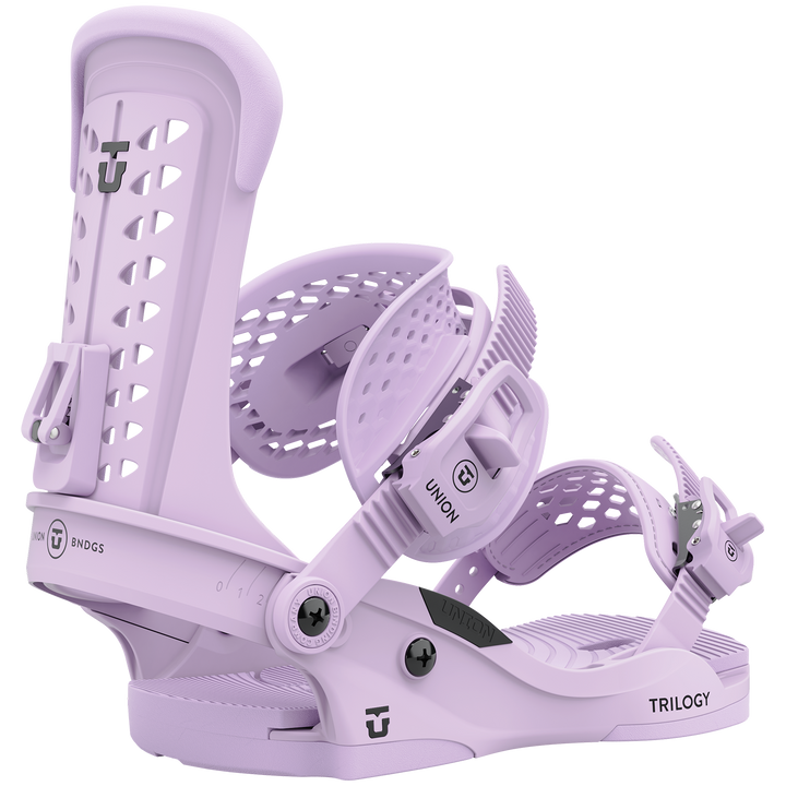 Union Trilogy Snowboard Bindings - Women's 2022 Lavender