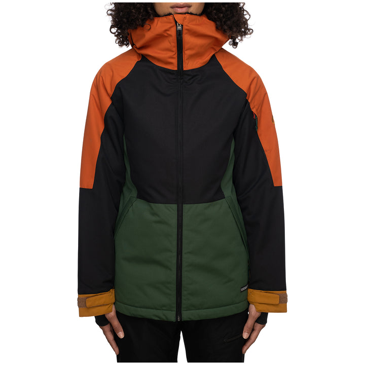 686 Lightbeam Insulated Jacket - Women's Red Clay Color Block