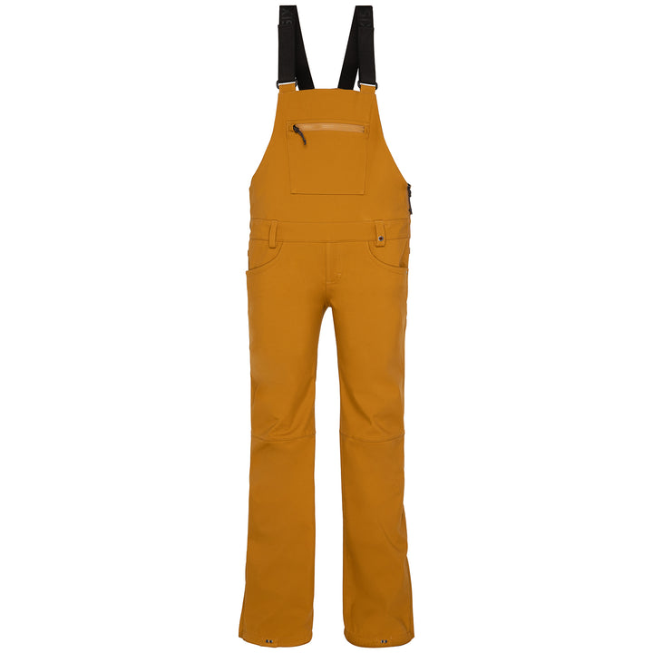 686 Gossip Softshell Bibs - Women's Golden Brown