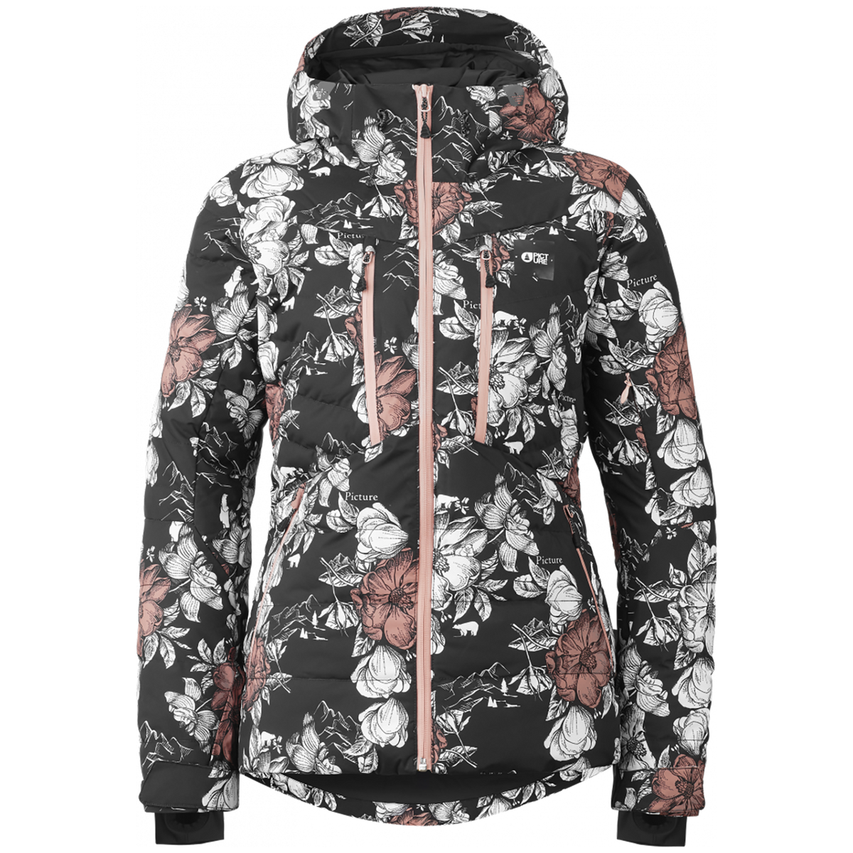 Picture Organic Pluma Jacket - Women's Peonies Black
