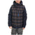 686 Scout Insulated Jacket - Boys' Navy Plaid Colorblock