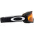 Oakley O Frame 2.0 Pro Goggles - Kids' Matte Black/Persimmon & Dark Grey
