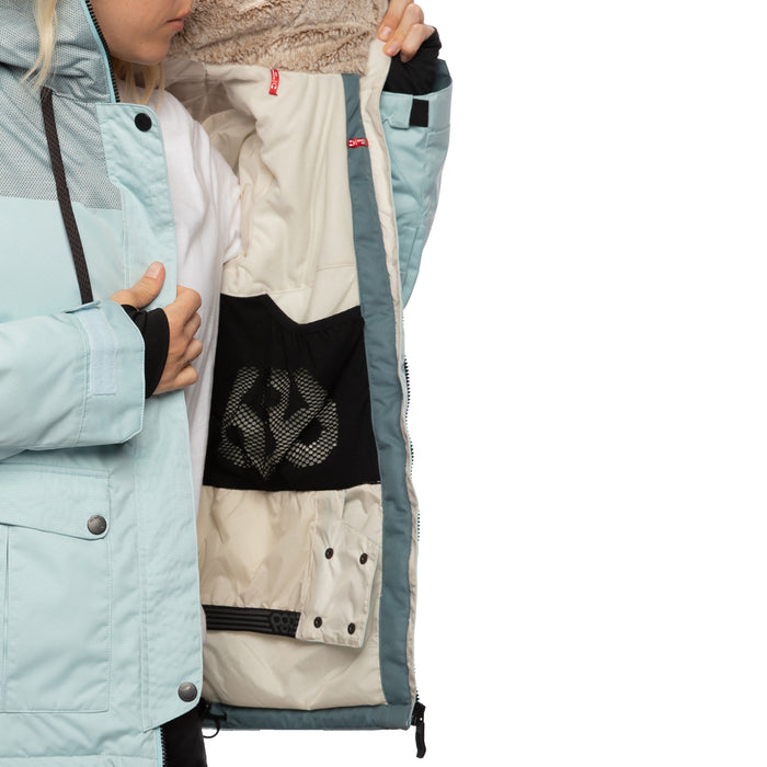 686 Treasure Insulated Jacket - Women's Himalaya Blue Engineered