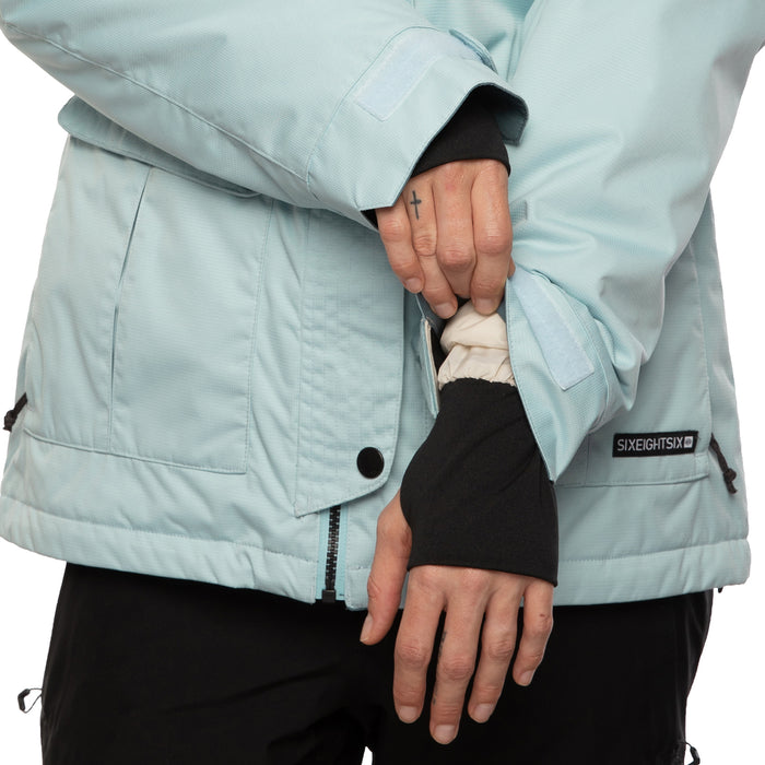 686 Treasure Insulated Jacket - Women's Himalaya Blue Engineered