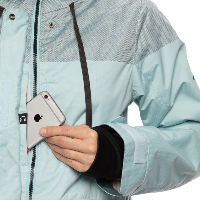 686 Treasure Insulated Jacket - Women's Himalaya Blue Engineered