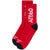 Oakley Factory Pilot Bike Socks Red Line