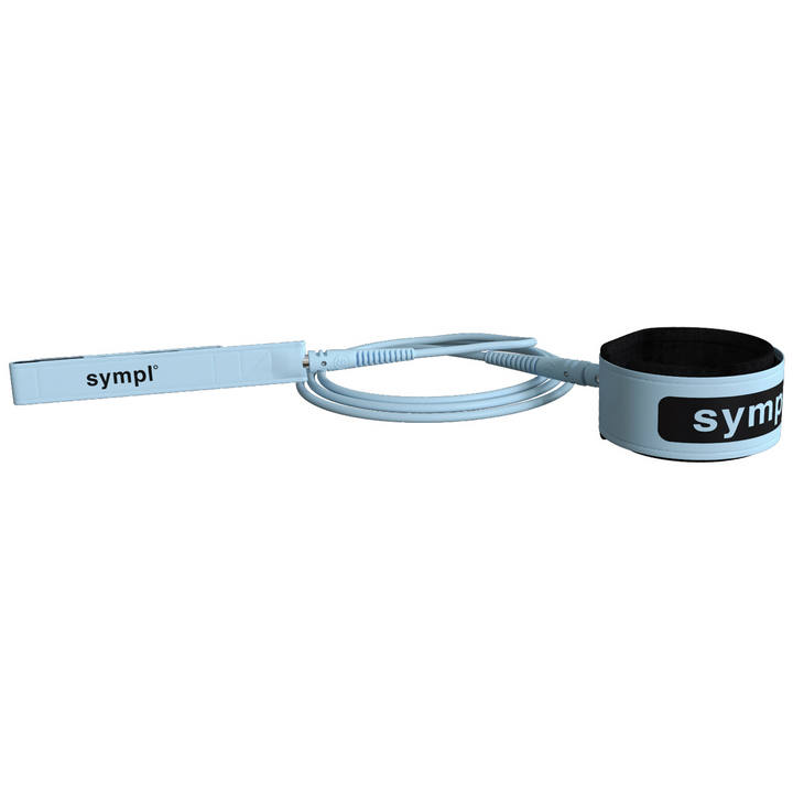 Sympl Supply Co 6' Comp Re-Leash Leash Bleached Blue