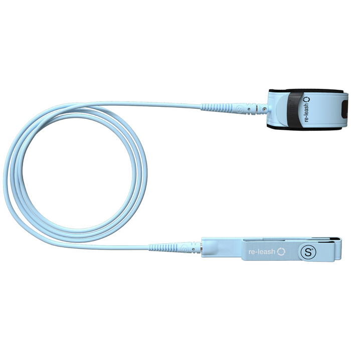 Sympl Supply Co 6' Comp Re-Leash Leash Bleached Blue