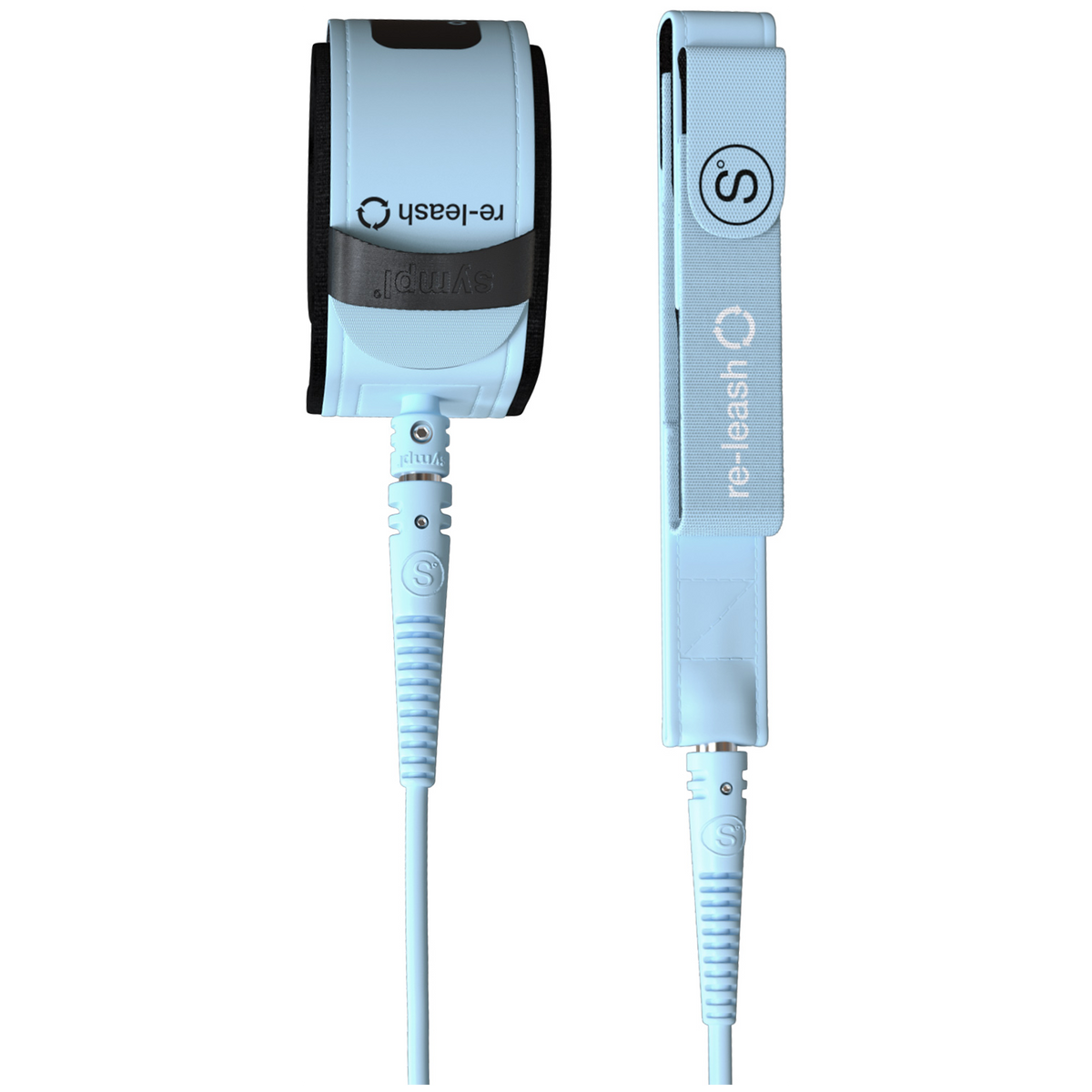 Sympl Supply Co 6' Comp Re-Leash Leash Bleached Blue