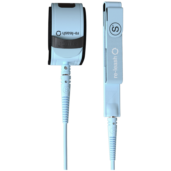 Sympl Supply Co 6' Comp Re-Leash Leash Bleached Blue